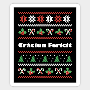 Romanian Christmas Craciun Fericit Magnet